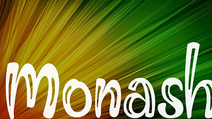 Monash Font