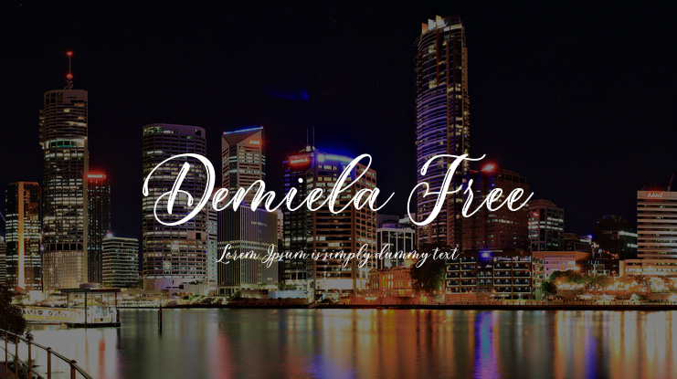 Demiela Free Font