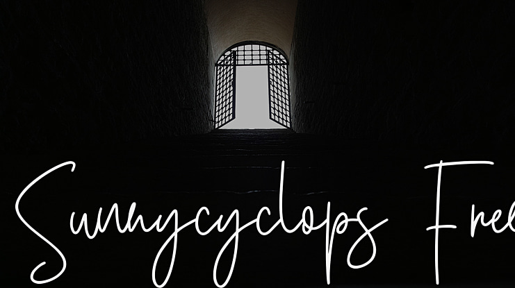 Sunnycyclops Free Font