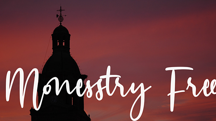 Monesstry Free Font
