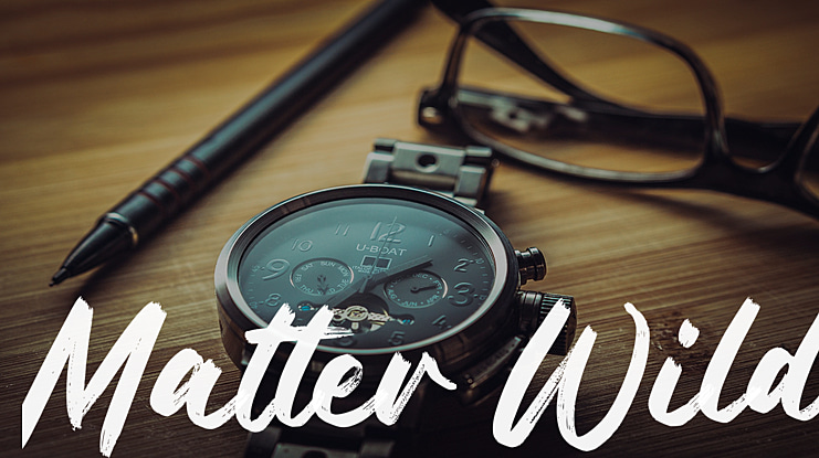 Matter Wild Font
