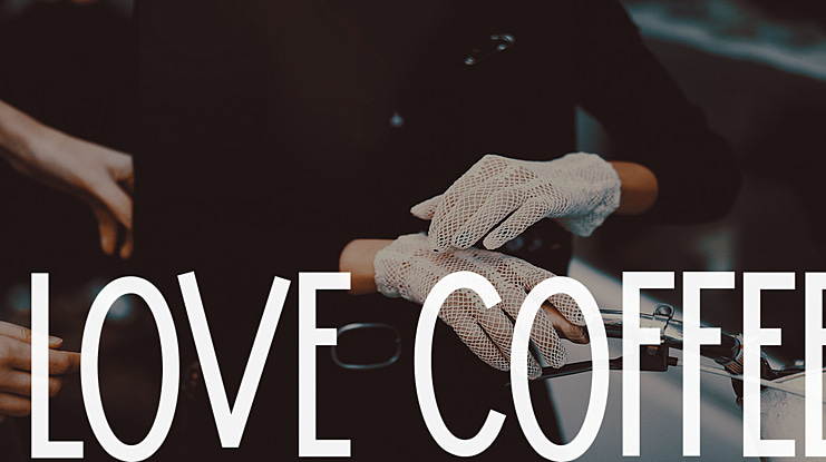 Love Coffee Font