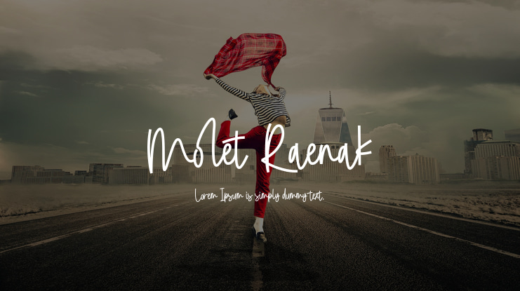 Molet Raenak Font