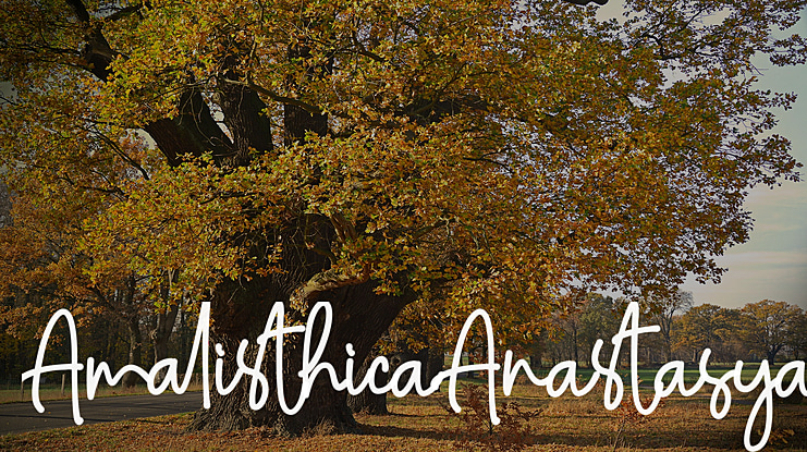 AmalisthicaAnastasya Font