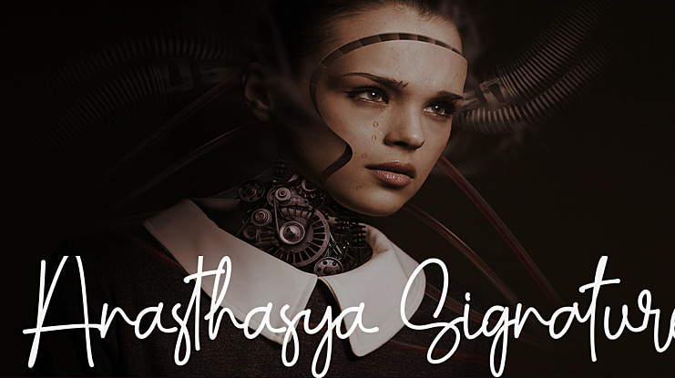 Anasthasya Signature Font