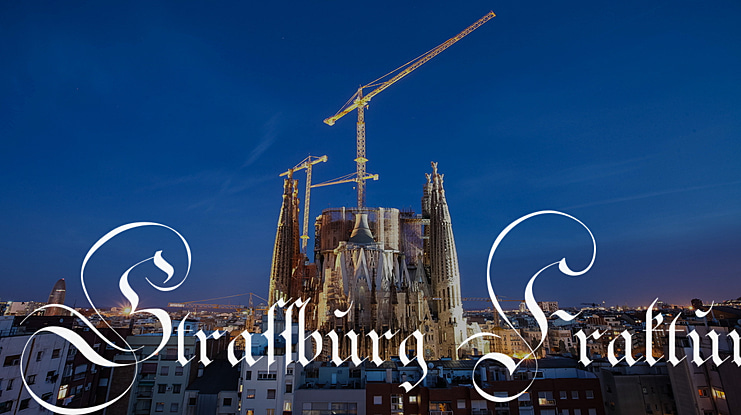 Strassburg Fraktur Font