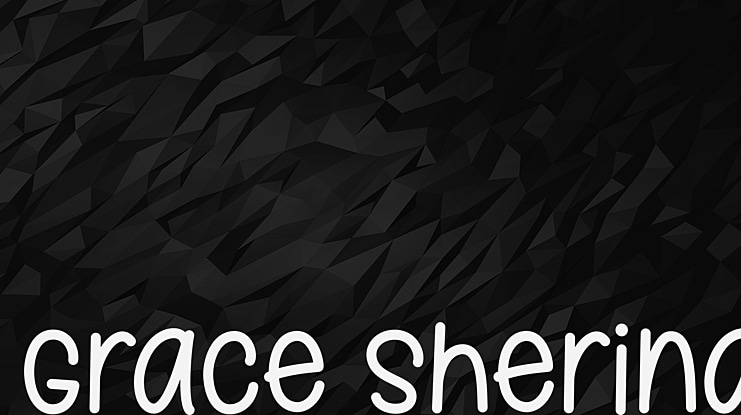 Grace Sherina Font