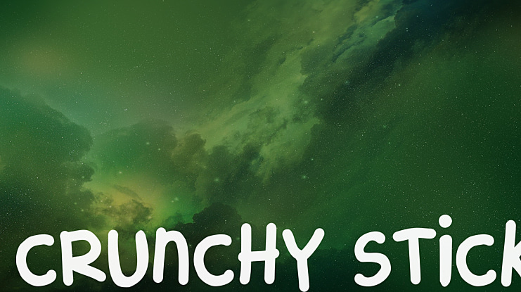 CRUNCHY STICK Font