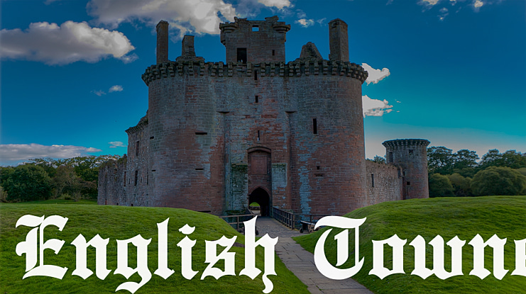 English Towne Font