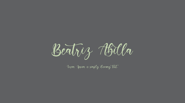 Beatriz Abilla Font