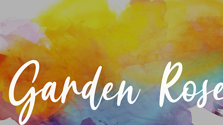 Garden Rose Font