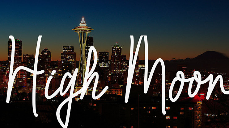 High Moon Font