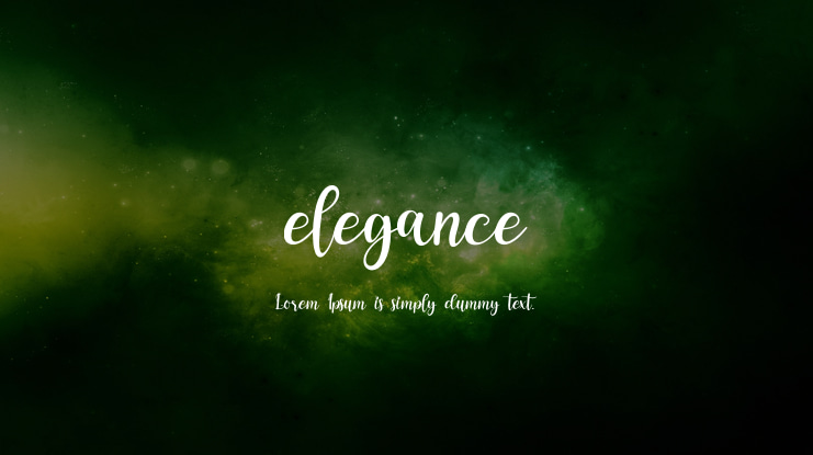 elegance Font