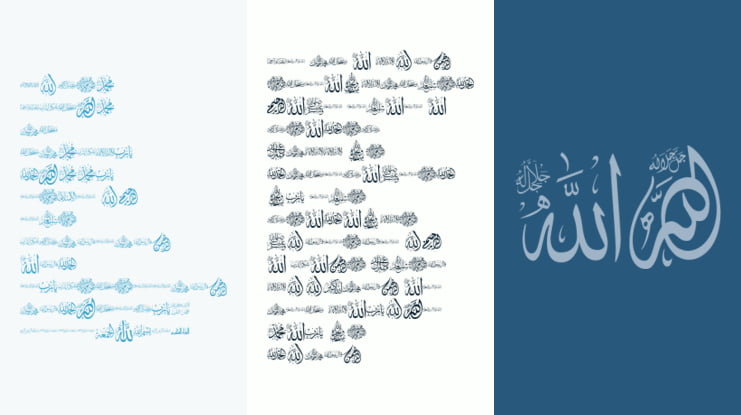 arabic islamic Font