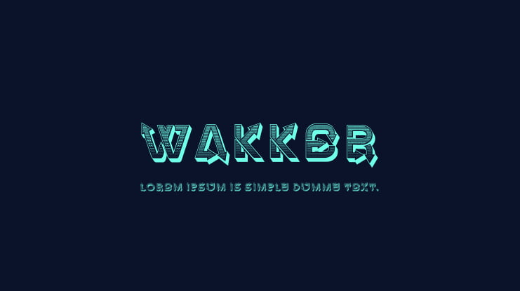 Wakker Font