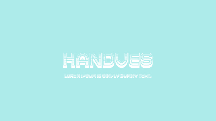 Handves Font