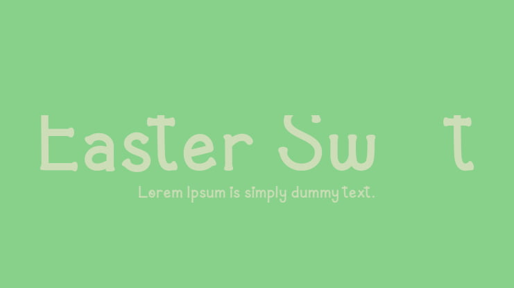 Easter Sweet Font