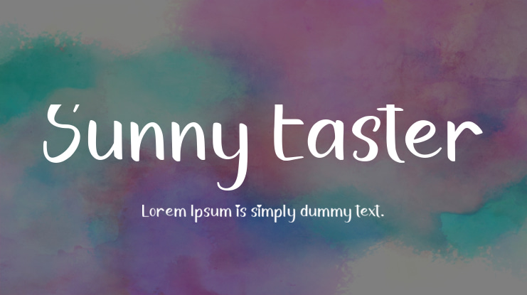 Sunny Easter Font