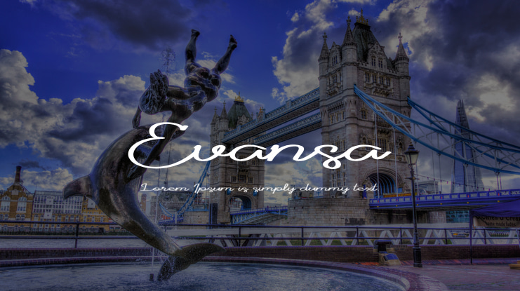 Evansa Font