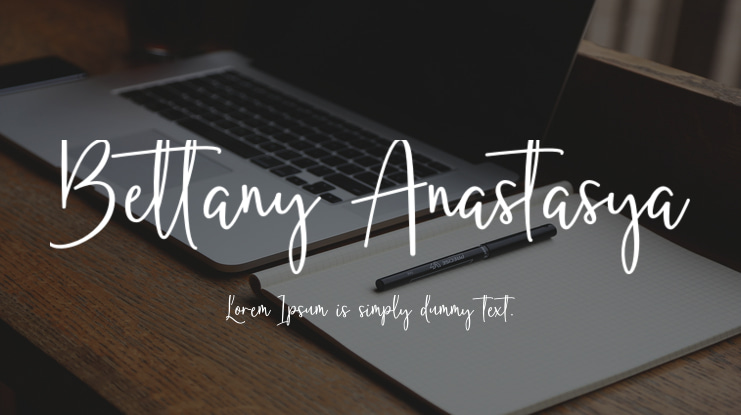 BettanyAnastasya Font