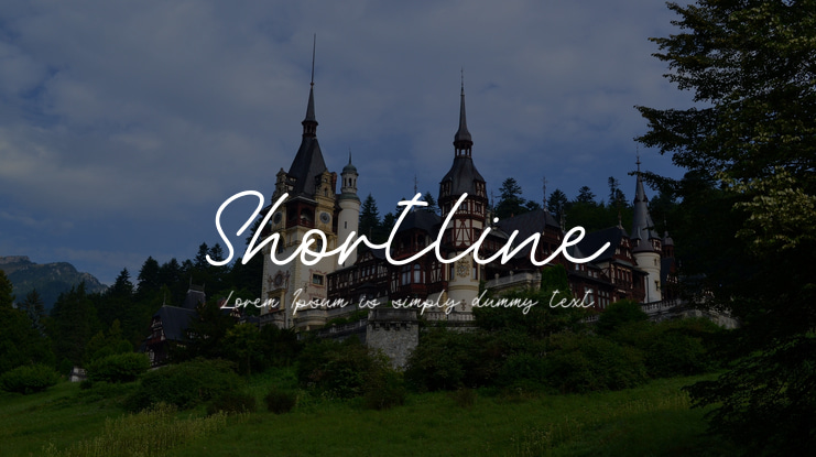 Shortline Font