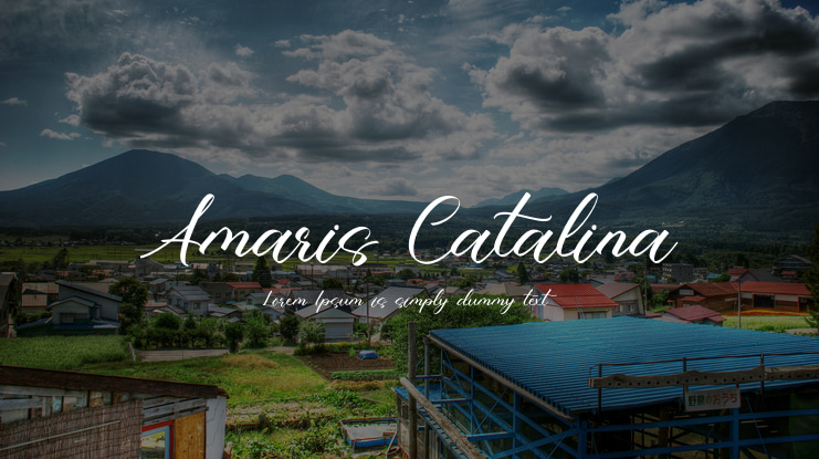 Amaris Catalina Font