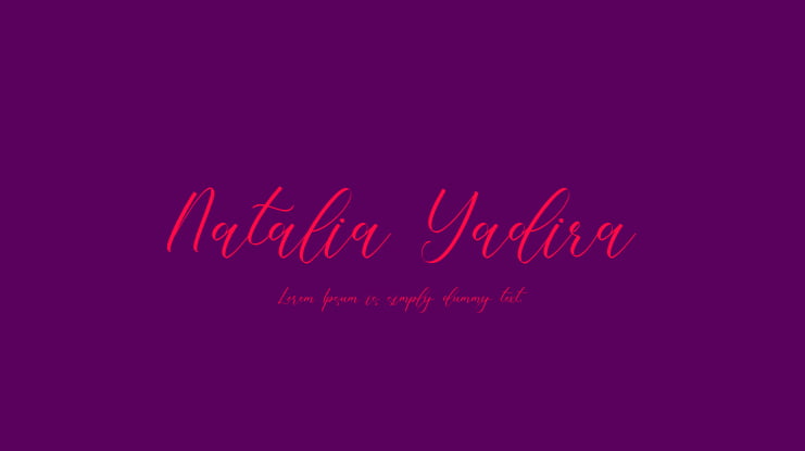 Natalia Yadira Font