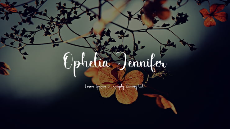 Ophelia Jennifer Font