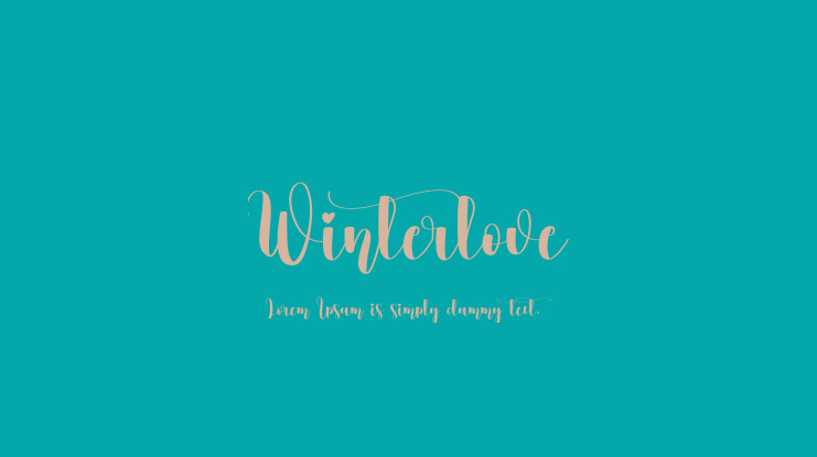 Winterlove Font
