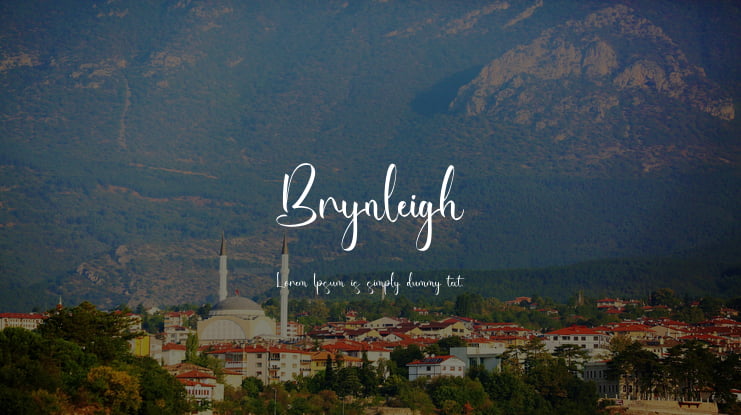 Brynleigh Font