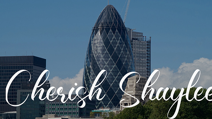 Cherish Shaylee Font