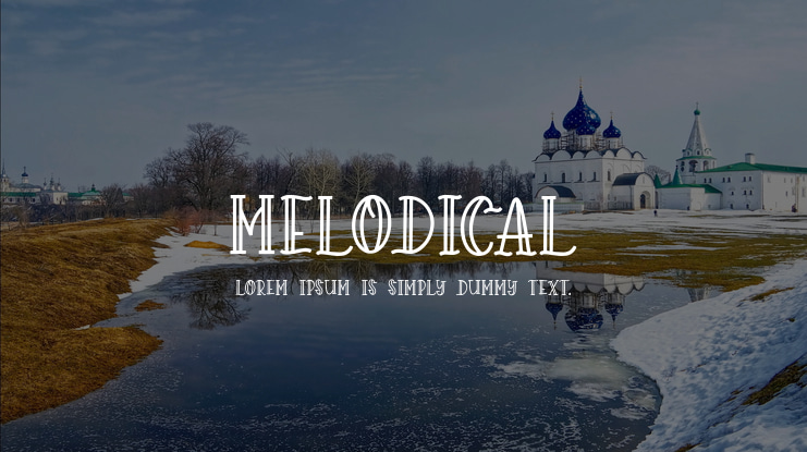 Melodical Font Family
