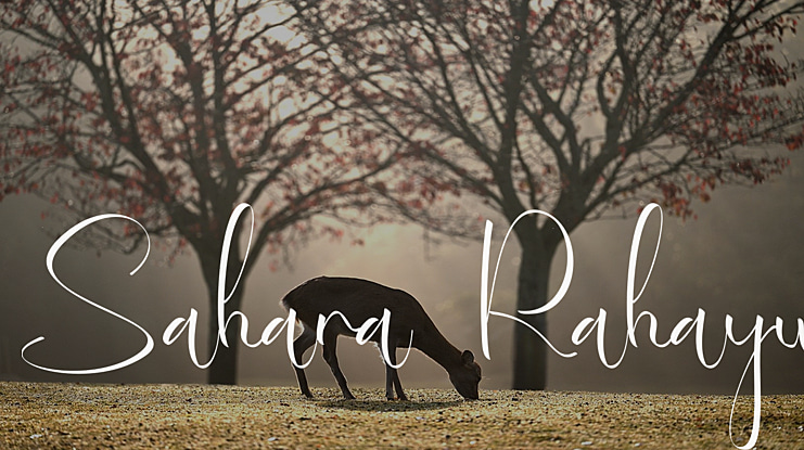 Sahara Rahayu Font