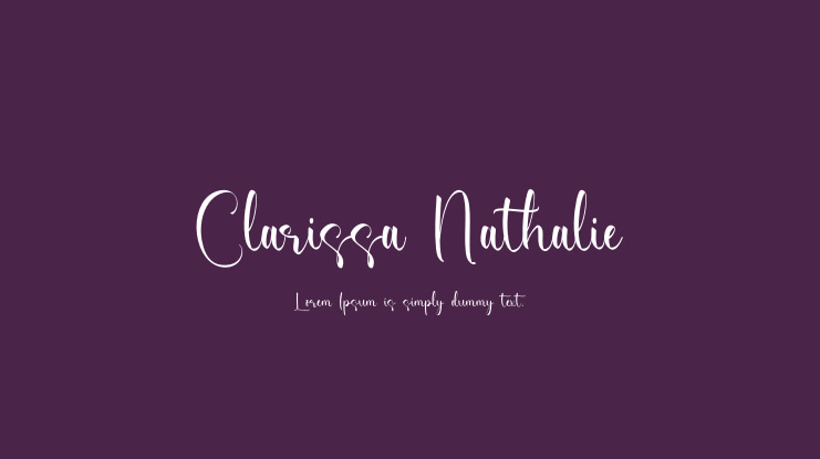 Clarissa Nathalie Font