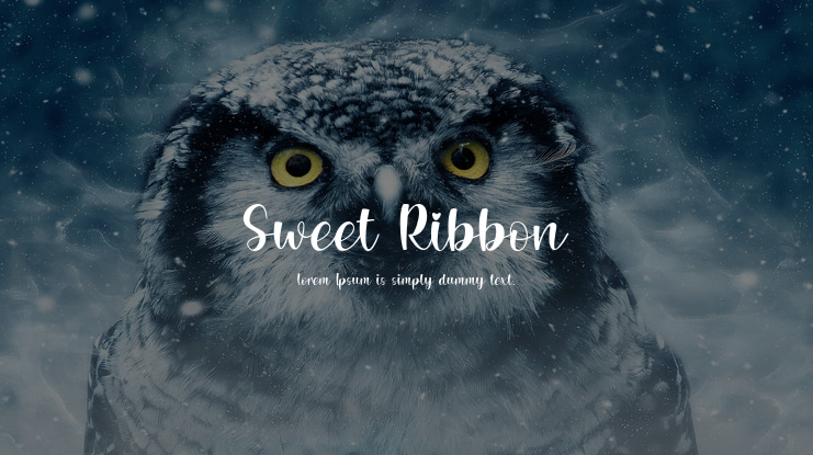 Sweet Ribbon Font