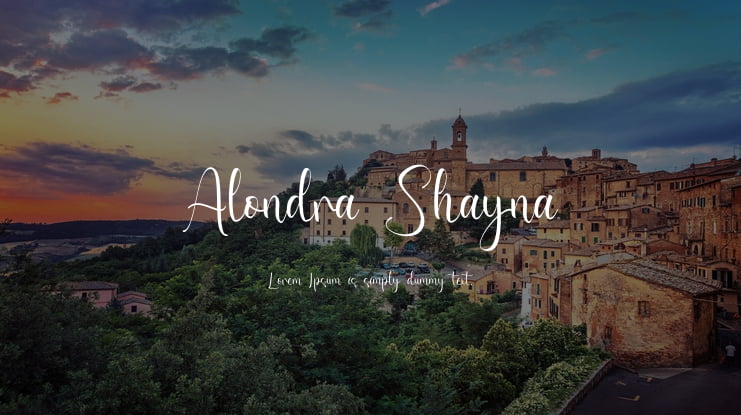 Alondra Shayna Font