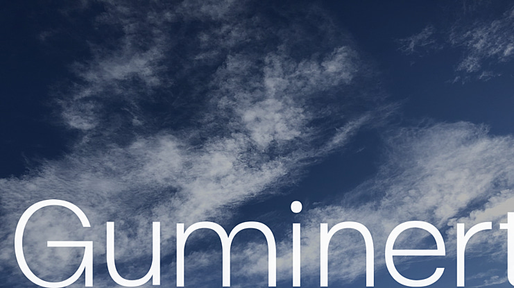 Guminert Font
