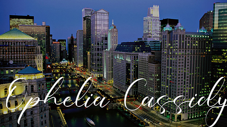 Ophelia Cassidy Font