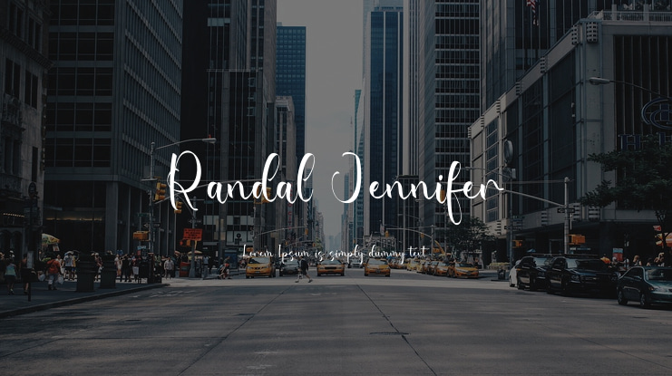 Randal Jennifer Font