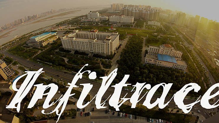 Infiltrace Font