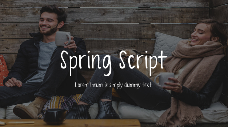Spring Script Font