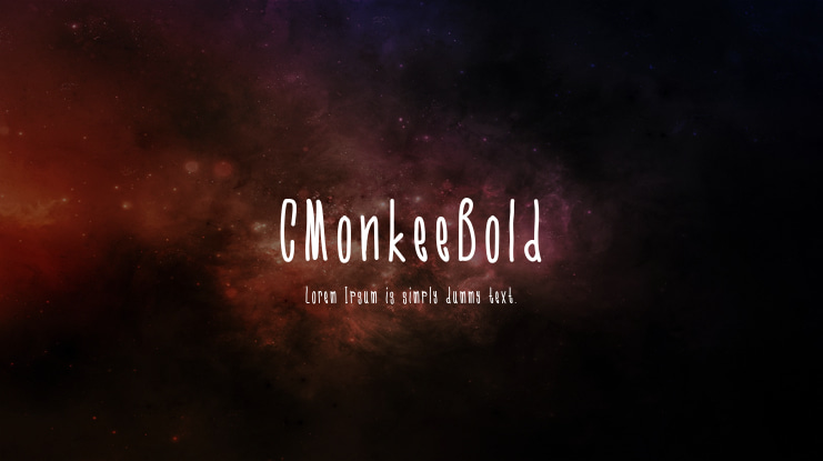 CMonkeeBold Font Family