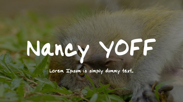 Nancy YOFF Font