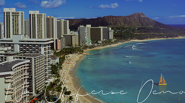 No Offense Demo Font