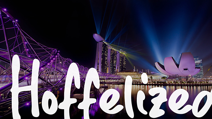 Hoffelized Font