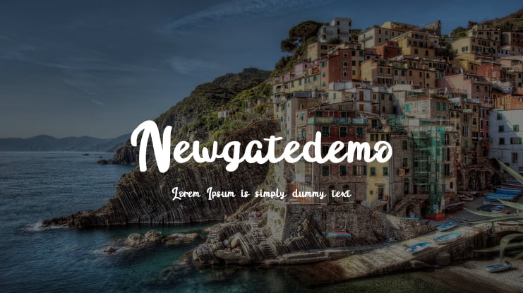 Newgatedemo Font