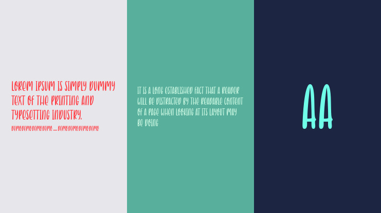 Peak Season Demo Font