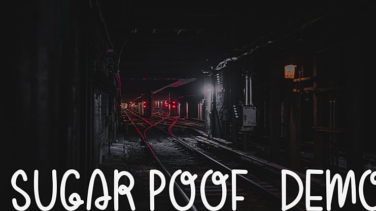 Sugar Poof-demo Font