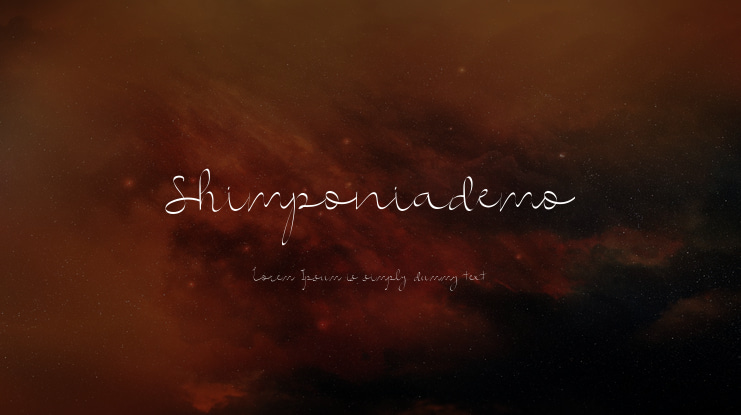 Shimponiademo Font