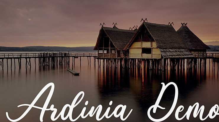 Ardinia Demo Font